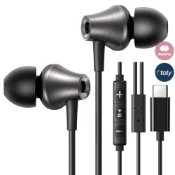 UGREEN In-Ear Earphones with USB-C Connector Black